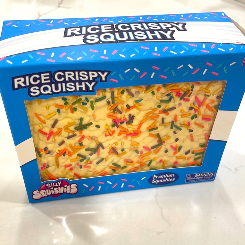 NWT Silly Squishies Rice Crispy Squishy